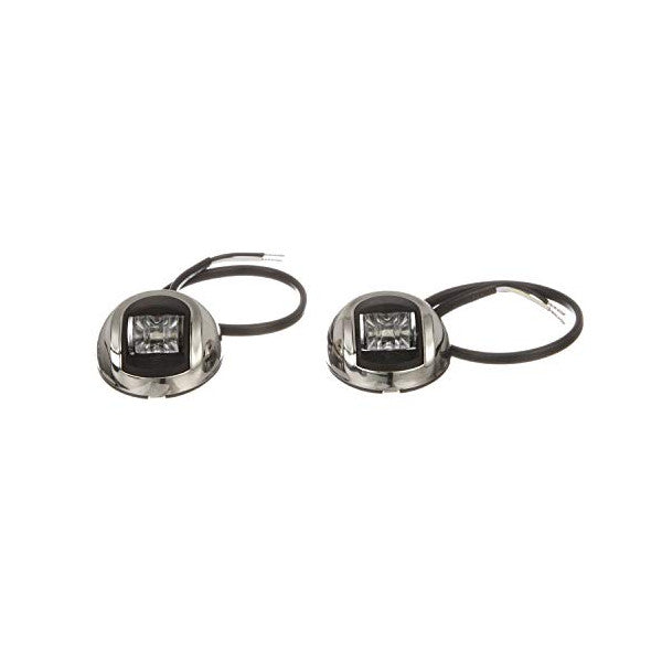 Attwood 2nm Stainless LED Verticle Mount Navigation Sidelights - 3570-7