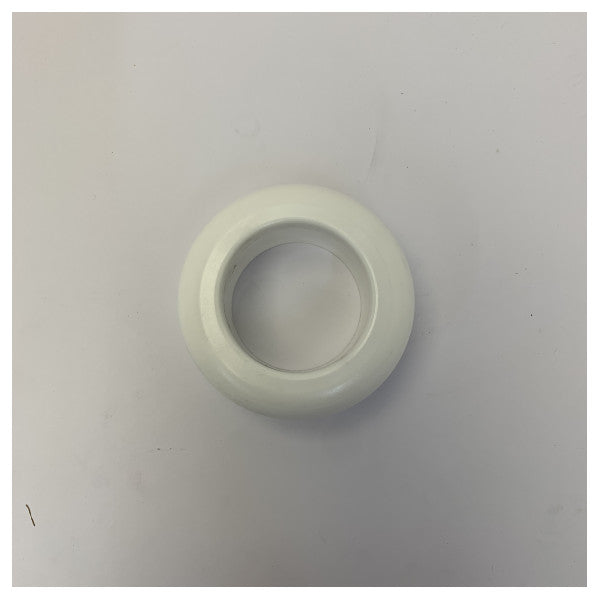 Marine toalett rørdeksel flens 48 mm hvit - yacht rørleggerrosett FI48 