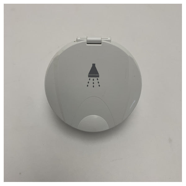 Nuovo Rade White Marine Shower Cover - 42575