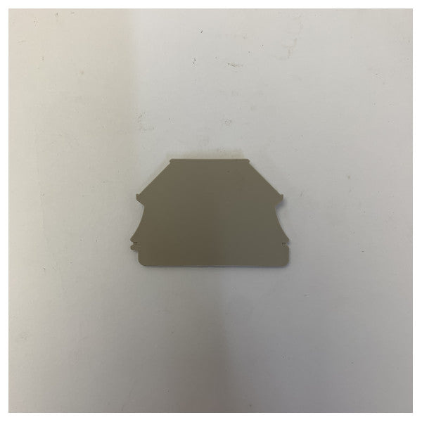 Weidmüller WAP WDU2.5N/4N Plaque de fin 1060000000 