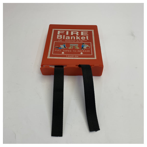 Marine Fire Blanket In Case With Mounting Points - ELC-3020095