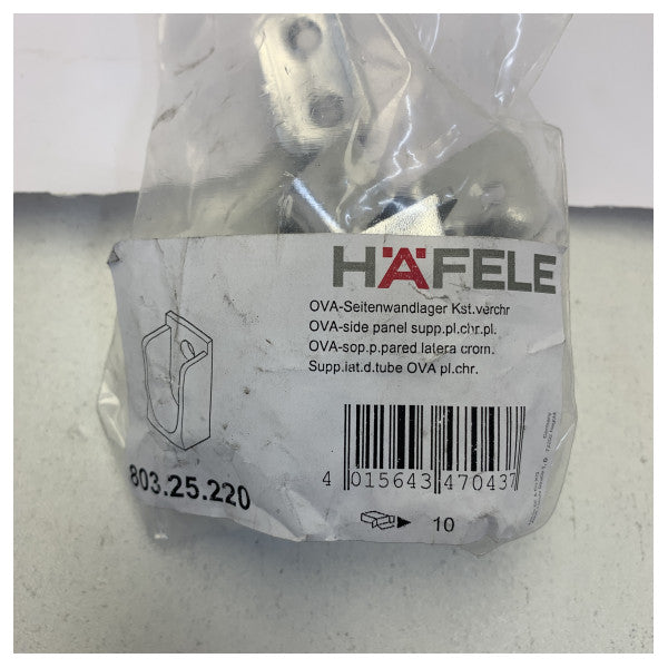 Hafele 803.25.220 Support de support en U qualité marine quincaillerie de yacht 