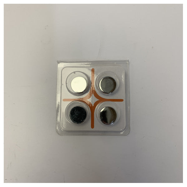 Vis décorative marine chromée avec insert en laiton AN-15-CP - Accastillage de yacht 