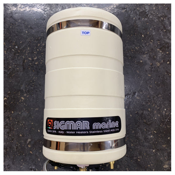 Quick Sigmar Marine Water Heater B040UT - 40L 220V Stainless Steel Boiler 