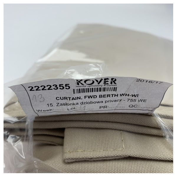 Quicksilver 755 Weekend Forward Cabin Curtain - 2222355