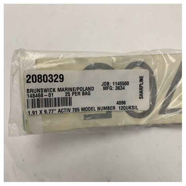 شعار ملصق بحري كويكسيلفر أكتيف 705 / ملصق - 148468-01 