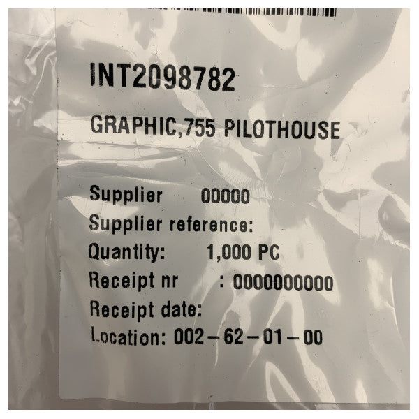 Autocollant résistant aux intempéries logo Quicksilver Marine Graphic 755 Pilothouse 