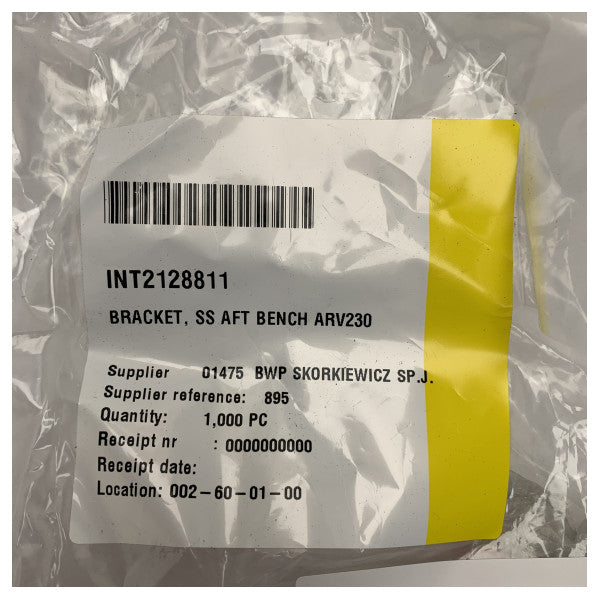 Support de montage marin en acier inoxydable pour sièges de banc - Résistant à la corrosion pour montage arrière de banc 