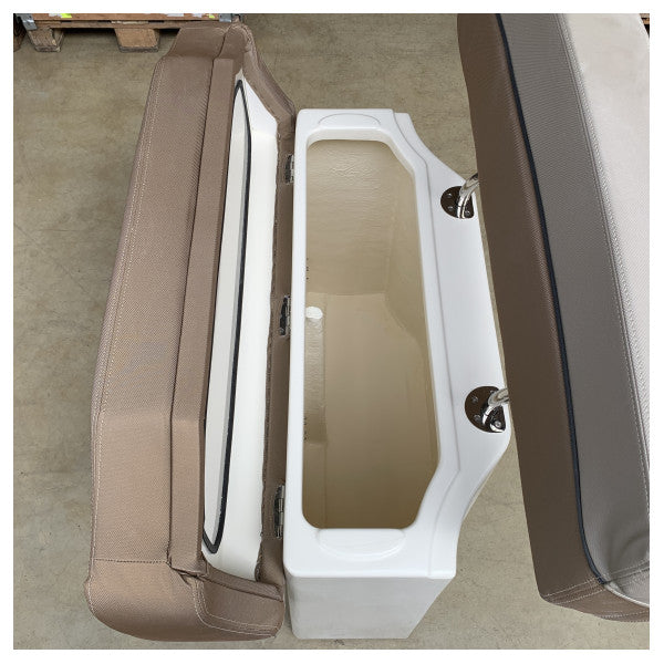 Komdu u Durabbli Quicksilver 805SD Marittimu Leaning Post b'Ħażna u Ponta ta' Stainless 