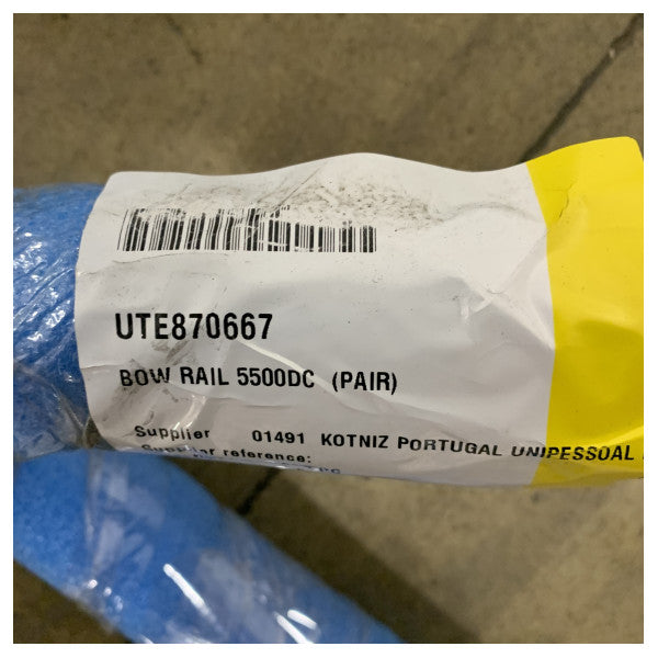 Kit de rail de proue en acier inoxydable Uttern 5500 DC - 870667 
