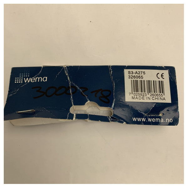 Wema Marine Grade Stainless Steel Fuel Sender S3-A275