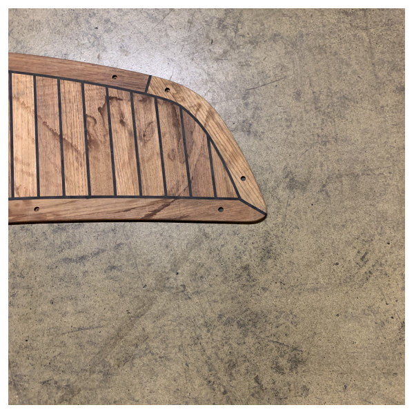 Incrustation de sol en teck Uttern C68 pour plateforme de baignade - 874293 