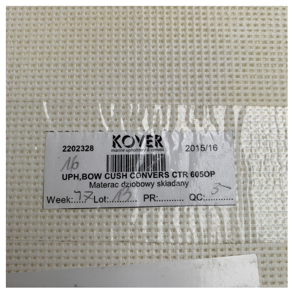 Quicksilver 605 Activ Bow Sundeck Dönüşüm Yastığı Beyaz - 2202328 