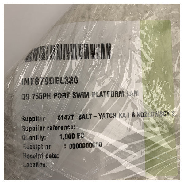 Quicksilver 755 Pilot House Lewa Strona GRP Platforma Pływacka Biała Pokryta - 879DEL330 