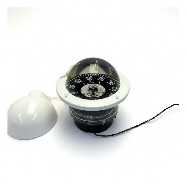 Plastimo Olympic 100 Marine Compass with Light and Cover - Black 64762 