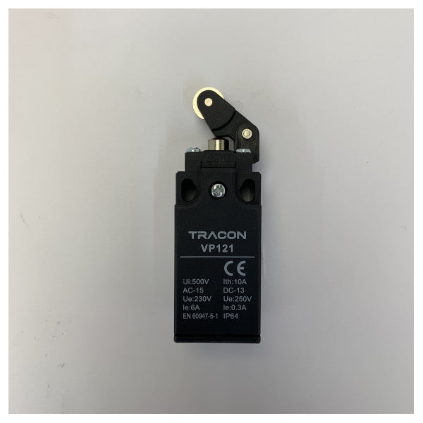 Tracon Electric VP121 Interruptor de Fim de Curso - Microrruptor Industrial para Iate Marítimo 