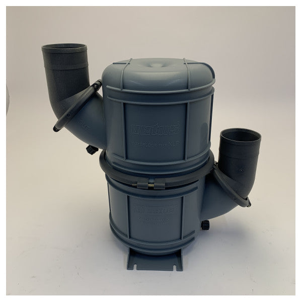 Vetus NLP75 marine udstødnings-vandlåslyddæmper 75 mm sort 