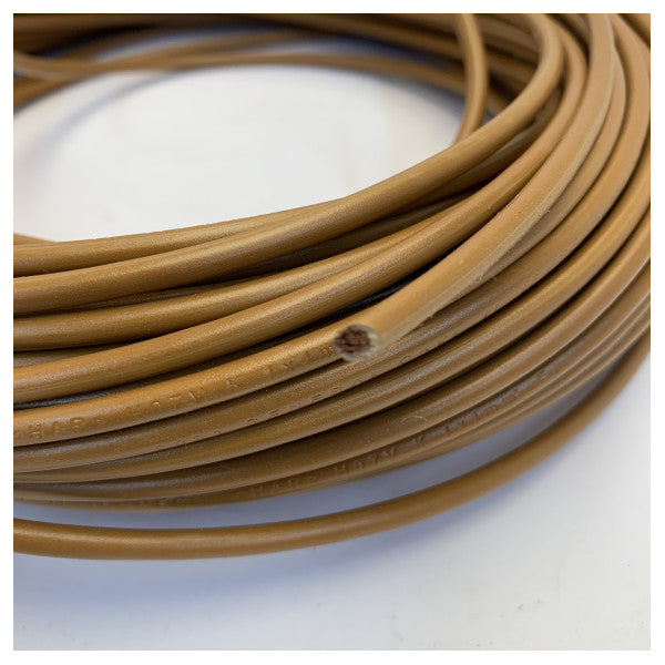 VODNIK H07V-K 4 MM2 BRUN Fleksibel marinekabel 1m 