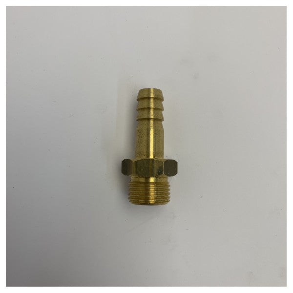 Messing-Schlauchstutzen auf 1/2inch-14 NPT Außengewindekonnektor - Marine-Yacht-Beschläge 