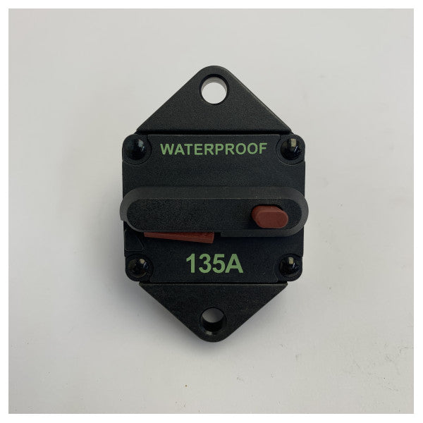 Interruttore automatico marino impermeabile 135A 12V/24V CC con ripristino a pulsante - 2100962 
