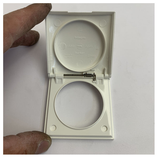 Berker 918282509 Integro Menteşeli Kapaklı Tek Elektrik Çerçevesi 