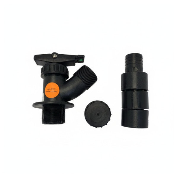 Flowtech Marine Y-Valve Seacock - 3/4inch, 1inch, 1 1/2i Raccord de tuyau multi-tailles 