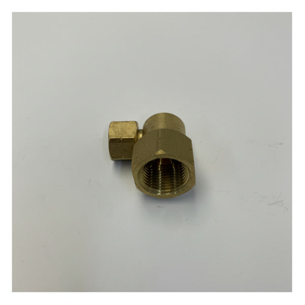 5090 Female POL x 3/8inc venstregevind propangasrørfitting - 543116M 