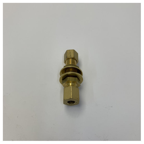 Conector recto para manguera marina de 8 mm, racor para tubo para líneas de combustible y agua - 444335M 