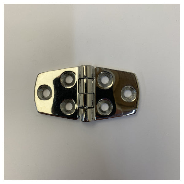 Osculati Polished Stainless Steel Marine Hinge - Yacht Hardware - 3828500 