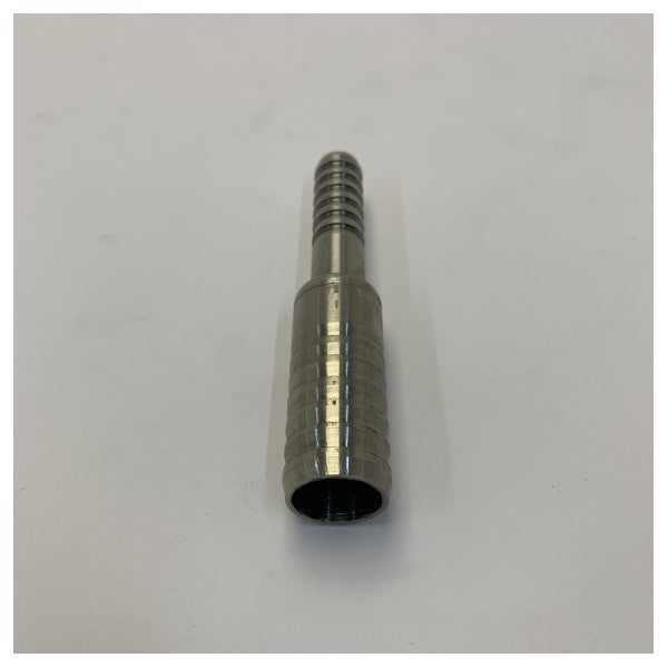 Raccordo riduttore a portagomma marino in acciaio inox da 20 mm a 13 mm - ferramenta per yacht 