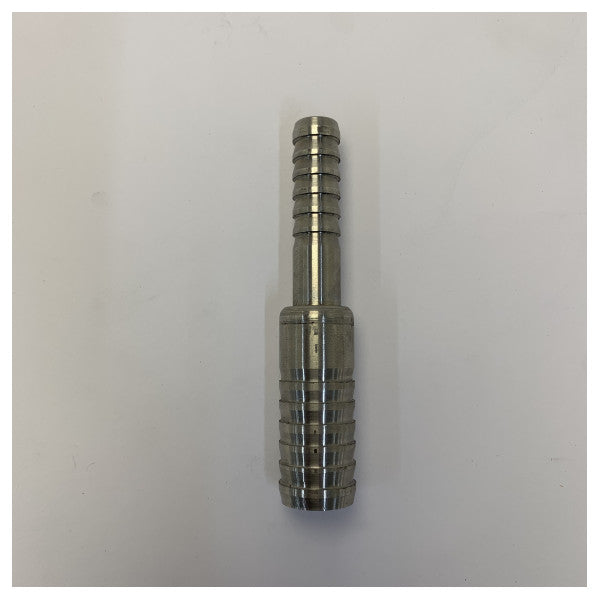 Raccordo riduttore a portagomma marino in acciaio inox da 20 mm a 13 mm - ferramenta per yacht 