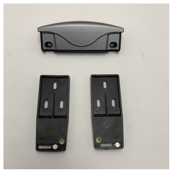 Vitrifrigo R111082.K Durable Marine Refrigerator Handle with Mounting Plates