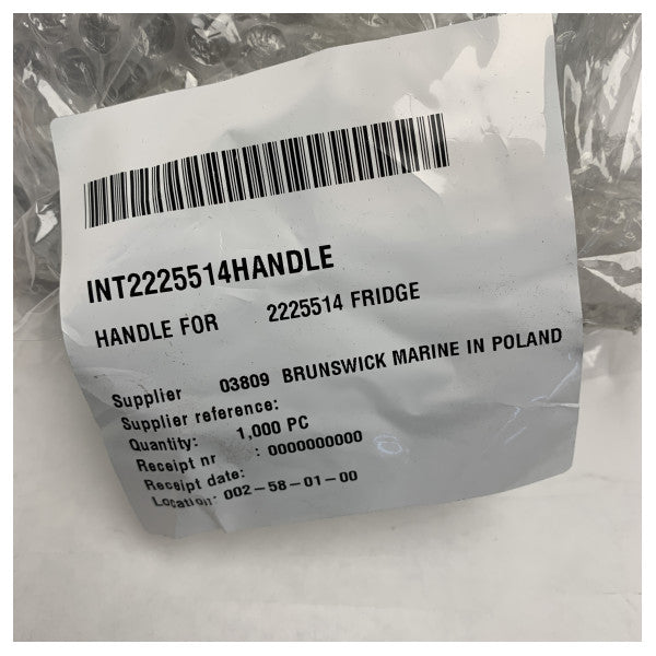 Vitrifrigo R111082.K Durable Marine Refrigerator Handle with Mounting Plates