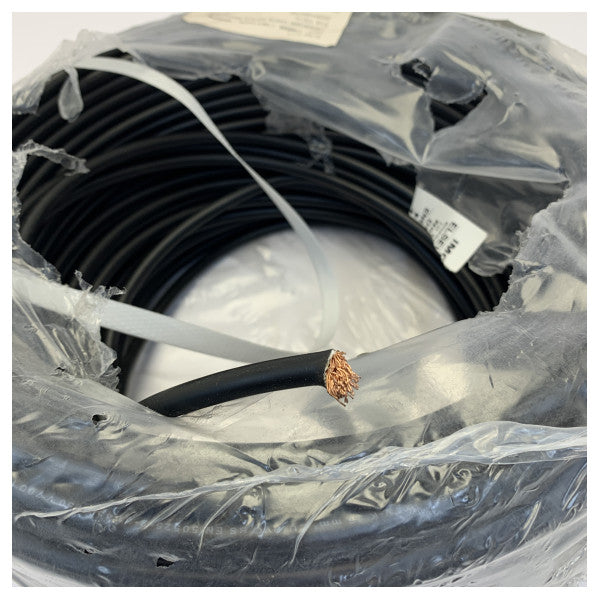 H07V-K 16mm2 Flexible Single Core Electrical Cable - Black Marine & Yacht Wire 1