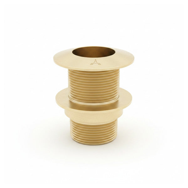 Maestrini 1 1/2-tomme slangestudsconnector 7053H forkrommet messing 