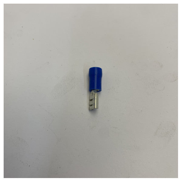 Conector elétrico fêmea tipo forquilha isolado 2,5/5/0,5 mm - grau marítimo 