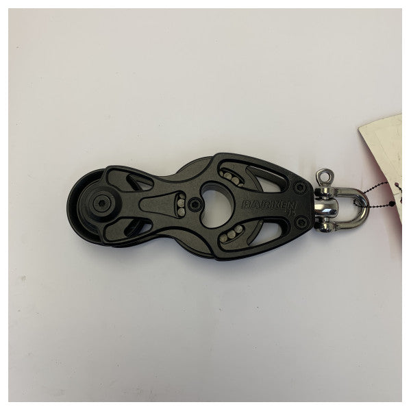 Harken 1975 Air Blocko giratório simples de 75 mm - ferragem para iate 