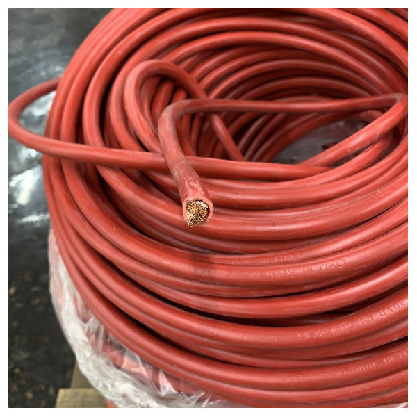 H07V-K 35mm2 Flexible Battery Cable Red - 1M - Multi-Stranded Copper 