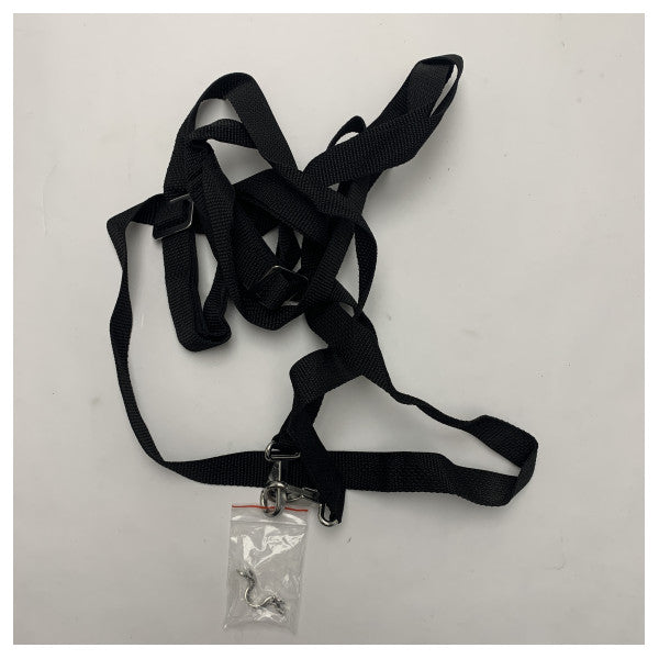 Original Quicksilver Arvor 810 sort lærred solsejl - 2168056 