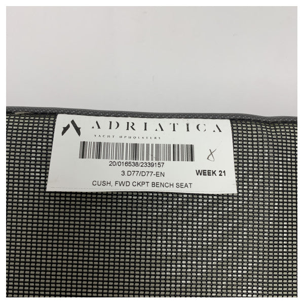 Uttern D77 Forward Seat Cockpit Bench Cushion Antracite - 2339157