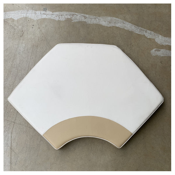 Almofada da Cabine Frontal Quicksilver 540 Cruiser Branca - Bege - 878DEL151N 