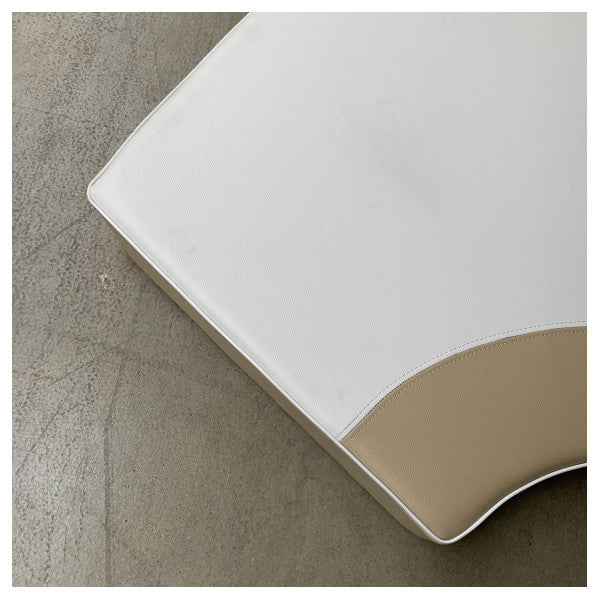 Almofada da Cabine Frontal Quicksilver 540 Cruiser Branca - Bege - 878DEL151N 