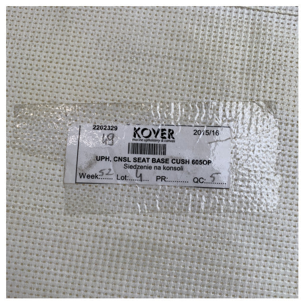 Coussin de base de siège console Quicksilver 605 Open Gris - 2202329 