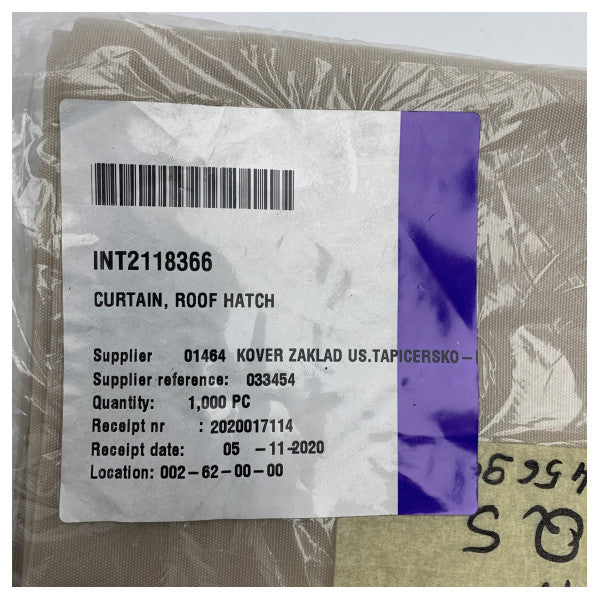 Cortina de Abertura de Tecto Quicksilver 855 - 2118366 