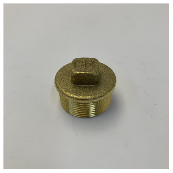Maestrini 1 1\/2-Zoll verchromter Messing-Verschlussstopfen 7290H - Marine-Yacht-Beschläge 