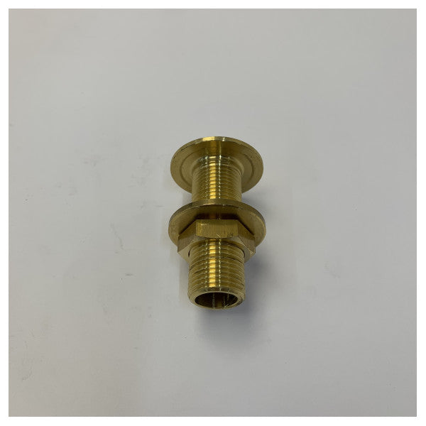 Maestrini 1/2inch Chrome Brass Hose Tail Fitting 7053D