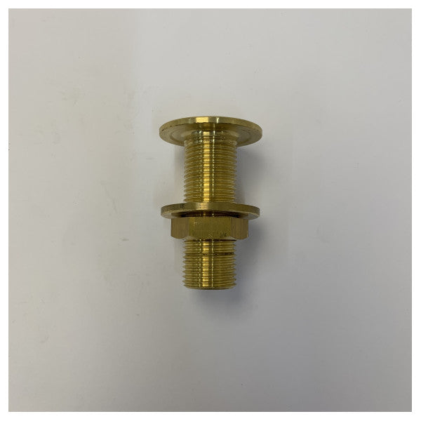 Maestrini 1/2inch Chrome Brass Hose Tail Fitting 7053D