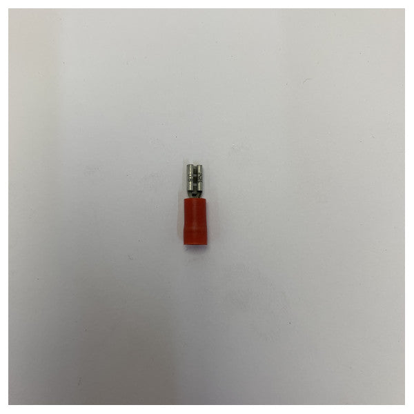NAT.KON. F IZ.1.5/3.2 RD Isolert flatstift-hylse 