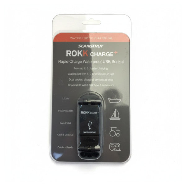 Scanstrut SC-USB-02 ROKK Prise de charge USB double étanche IPX6 