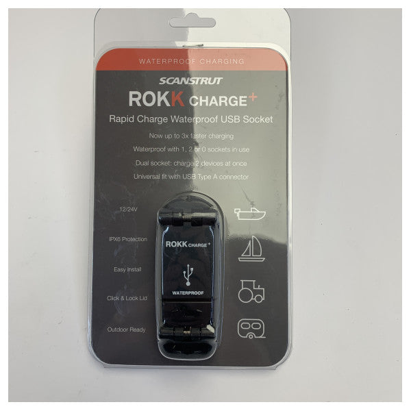 Scanstrut SC-USB-02 ROKK Prise de charge USB double étanche IPX6 